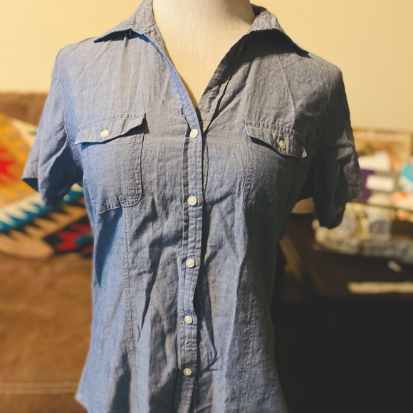 Carhartt Work Shirt Denim Color - Picture 1 of 6